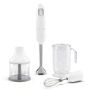 Smeg 50's Style Hand Blender with Accessories White HBF03WHEU