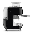 Smeg 50's Style Espresso Manual Coffee Machine Black EGF03BLEU