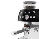 Smeg 50's Style Espresso Manual Coffee Machine Black EGF03BLEU