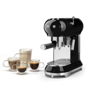 Smeg 50's Style Espresso Manual Coffee Machine Black ECF01BLSA