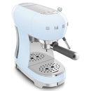Smeg 50's Style Espresso Manual Coffee Machine Pastel Blue ECF02BLEU