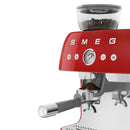 Smeg 50's Style Espresso Manual Coffee Machine Red EGF03RDEU