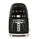 Smeg Retro Drip Filter Coffee Machine Black DCF02BLSA