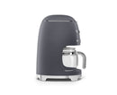 Smeg Retro Drip Filter Coffee Machine Gray DCF02GRSA