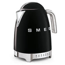 Smeg Temperature Kettle Black 1.7 Litre KLF04BLSA