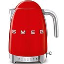 Smeg Temperature Kettle Red 1.7 Litre KLF04RDSA