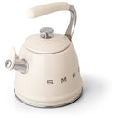 Smeg Whistling Kettle, 2.3 Litre Cream CKLW2001CR