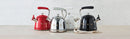 Smeg Whistling Kettle, 2.3 Litre Red CKLW2001RD