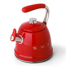 Smeg Whistling Kettle, 2.3 Litre Red CKLW2001RD