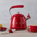 Smeg Whistling Kettle, 2.3 Litre Red CKLW2001RD
