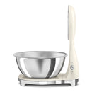 Smeg 50's Style Analog And Digital Kitchen Scale Cream Glossy KSF01CRWW