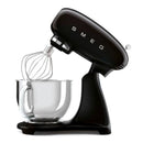 Smeg Retro 4.8 Litre Retro Stand Mixer Black SMF03BLSA