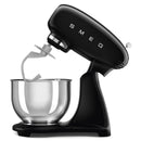Smeg Retro 4.8 Litre Retro Stand Mixer Black SMF03BLSA
