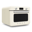 Smeg Countertop Combi Steam Oven 50's Style Aesthetic Cream Glossy COF01CREU