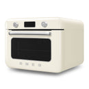 Smeg Countertop Combi Steam Oven 50's Style Aesthetic Cream Glossy COF01CREU