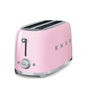 Smeg Retro 1500W 4 Slice Toaster Pink TSF02PKSA