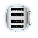 Smeg Retro 2000W 4 Slice Toaster Pastel Blue TSF03PBSA