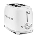 Smeg Retro 950W 2 Slice Toaster Matte White TSF01WHMSA
