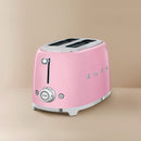 Smeg Retro 950W 2-Slice Toaster Pink TSF01PKSA