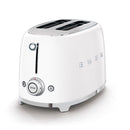 Smeg  Retro 950W 2-Slice Toaster White TSF01WHSA